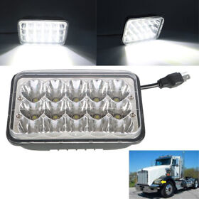 Law129540 For Suzuki Drz400sm Drz400s Drz400e 4x6inch Led Headlight Halo Projector Hi Lo
