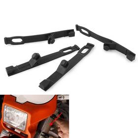 Fortodayyus 550755555695 Motor Headlight Fairing Rubber Straps Dirt Bike Headlamp Fix Brackets Strap