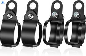 Frienda-11297 Frienda 2 Pairs Motorcycle Fork Indicator Brackets Metal Black