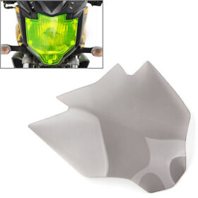 Front Headlight Guard Shield Smoke Screen Lens Cover For Yamaha Fz-s 150 2017-19