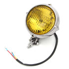 Ftmpbc-de0019 Funtour Chrome Headlight Amber Lamp For Harley Bobber 0716150209063