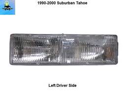 08-332-1117-ll General Motors 1990-2000 Suburban Tahoe Left Driver Headlight Head Light Lamp
