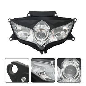 Gg2915325e Globegarage Front Headlight Head Light Lamp For Suzuki Gsxr 600/750 K8 New 2008-2010