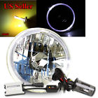 Knockoffparts009160 Halo 3000k Led Kit Reflector 7 Headlight Clear 55w White Hid " Bucket