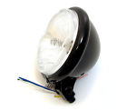 2001-0553 Halogen " 5.75 Gloss Black Bottom Specialties Mount Headlight Drag
