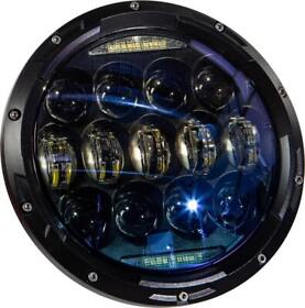 820-0361 Harddrive Led Headlight 7inch 130w White Angel Eyes