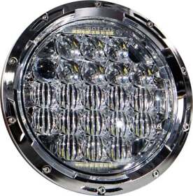 820-0363 Harddrive Led Headlight 7inch 90w Chrome