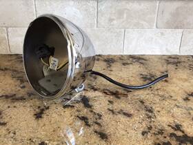 117-283094f Harley Davidson 117-283094 2009 Softail Custom Chrome Headlamp Housing