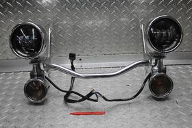 2206263 Harley-davidson 2003 Road King Anniversary Efi Flhri Front Fog Lights/signals