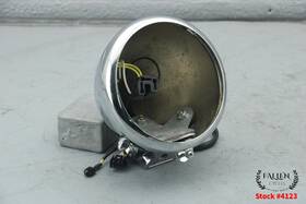 38258-00 Harley-davidson 2000 Softail Deuce 5-3/4 Inch Headlight Housing Bucket Assembly Chrome #4123