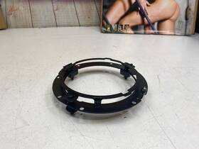 42015 Harley-davidson Oem 97-25 7 Inch Led Head Light Lamp Bracket Bucket Mounting Ring Black