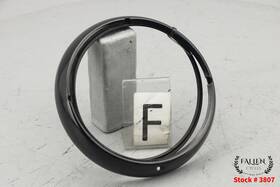 46555-03 Harley-davidson 2018 Street Glide Special 7 Inch Headlight Trim Ring Bezel Gloss Black