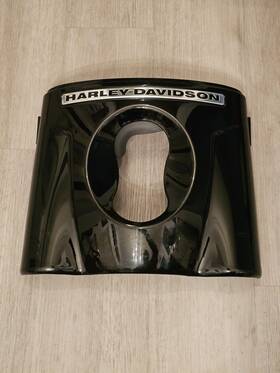 61301044 Harley-davidson Freewheeler Nacelle Cover Black Headlight Trim Bezel 2015 And Up