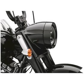 61400295 Harley-davidson 7in Headlamp Trim Ring Gloss Black Brand New In Box Flht Flhr