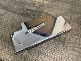 66368-97 Harley-davidson Dyna Low Rider Wide Glide Oem Battery Chrome Top Cover