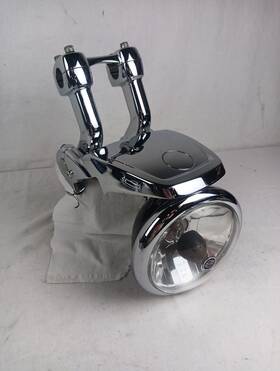 67700193 Harley-davidson 14-17 Dyna Low Rider Headlight Riser Handlebar Visor Front Fork Top Cap