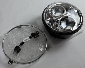Harley-davidson 67700260 14-24 Touring 7 In Daymaker Led Headlamp/mount Ring/wire Harness