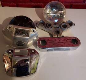 67700339 Harley-davidson Pm Headlight Headlamp Other Front End Parts Accessories