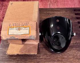 67701-64p Harley-davidson Aermacchi Sprint C And H 1964 Headlamp Housing With Bypass Switch
