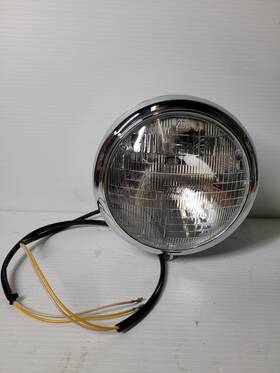 67825-86 Harley-davidson Oem Headlamp With Wiring Harness