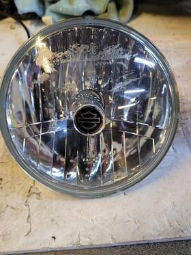 68342-05 Harley-davidson 68432-05 Headlamp Headlight Oem Used 7 Inch Halogen