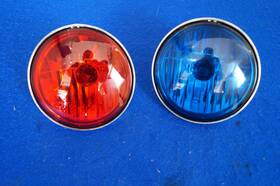 68727-09 Harley-davidson Genuine Touring Softail Dyna Cop Auxiliary 4 Inch Police Spot Lights 2005-23