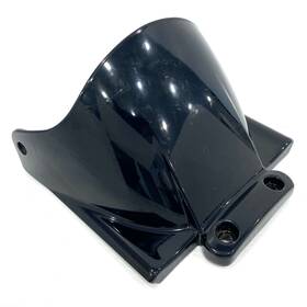 6889705 Harley-davidson Oem 02-06 Vrod Gloss Black Head Light Lamp Visor Housing Mount Genuine