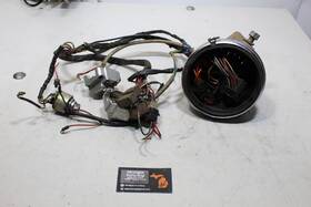 70006-75 Harley-davidson Sportster Xl 1000 Wiring Harness Headlamp Handlebar Controls Ignition