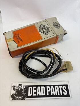 70077-80 Harley-davidson Nos Fxr Fxrt Fxwg Headlamp Wiring Connector Socket Harness