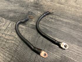 70103-96 Harley-davidson Dyna Low Rider Oem Battery Starter Ground Cables