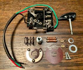 74500-61p Harley Davidson Aermacchi Sprint C 1961-62 Headlight Ignition Switch With Key Nos