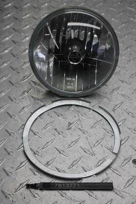 7813771 Harley-davidson 2007 Softail Custom Fxstc Single Headlight Head Lamp Light