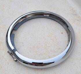99-dyna Harley-davidson 99 Dyna Wide Glide Fxd Fxdwg Headlight Ring Clamp Chrome