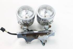 9908-a Harley-davidson 1997 Sportster 1200 Custom Halogen Dual Headlights Assembly Jute