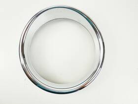 Ca1231 Harley-davidson Genuine Chrome 4.5 Inch Auxiliary Light Visor Style Ring Trim Fit