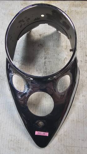4516-39 Harley Davidson Delco Remy 1939-1946 Cats Eye Dash Cover Knucklehead Panhead Rl Wl Ul P188