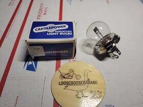 Ge6260ba Harley-davidson New Candlepower Headlight Bulb 12v Chopper Head Light