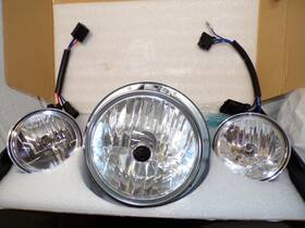 X002xuzian Harley-davidson 09-24 Road King Classic Flhr Led Headlight Fog Passing Dot Lighting Kit