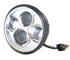 Harley-drl Chrome Projector Daymaker Lens Inch Cree Led Headlights 602447449819