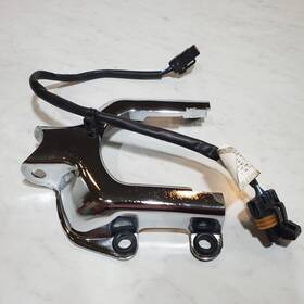 67700369 Hd Harley-davidson Oem Softail Chrome Headlight Bracket Mount Wire Harness