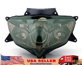 M513-a029-smoke Headlight Front Light Assembly Smoke Case For Suzuki Gsxr600/750 2008-2009 K8