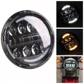 Mc-dda829-bk Headlight 6.75 Inch H4 Led Sauna Lamp Fit For Ps10 2004