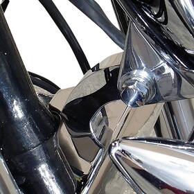 1-0004-2ca Headwinds Headlight Mount - Chrome 88-06 Flsts/fxsts 1-0004-2ca Headwinds Headlight Mount - Chrome 88-06 Flsts/fxsts