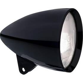 1-4800za Headwinds 4-1/2 Inch Black Bradley Concours Rocket Headlight Housing Harley