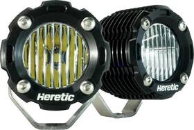 Ba-1r Heretic 52011 And Atv Headlight Spot Clear Lens Pair