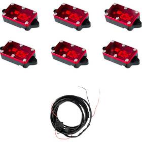 70025 Heretic Studio Led Rock Lights - 6 Pack Red