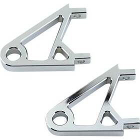 220-817 Highsider Headlight Bracket - Extra Short Chrome