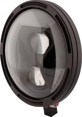 223-257 Highsider - Adaptive Headlight 7 Inch Bottom Mount Black