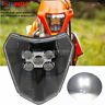 Hl-1091-bk Motocross Led Headlight Headlamp For Sxf Xcw Xc 699970588849