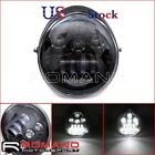 Hl-310-bk Romano-cycle Dot Motorcycle Headlight 699901408314